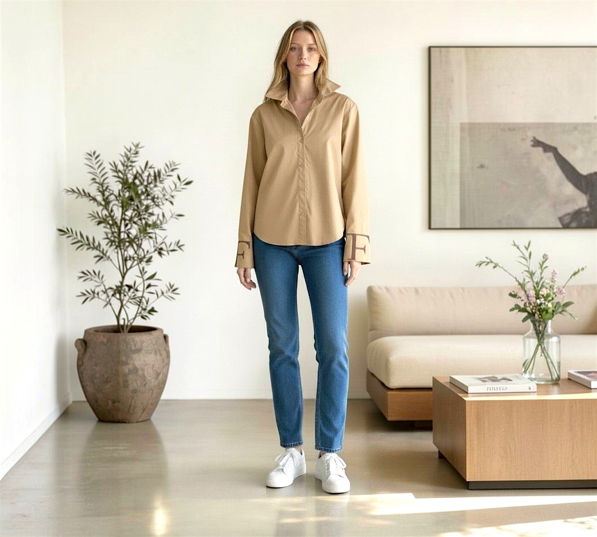 Minimalist Luxe Poplin Shirt - Above the Crowd Boutique