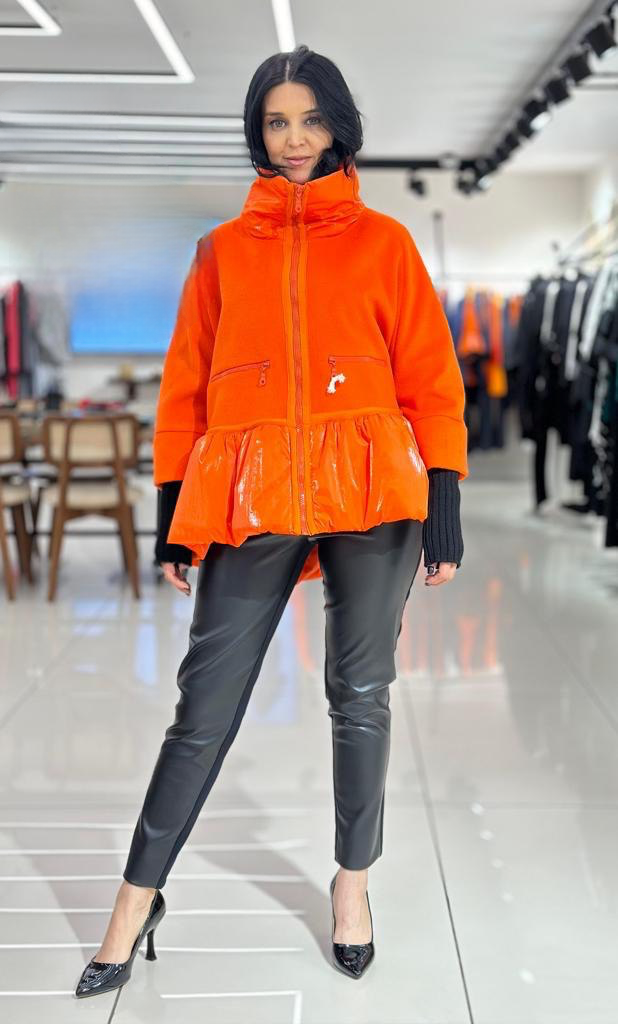 Bize Orange Combination Jacket BZE1111