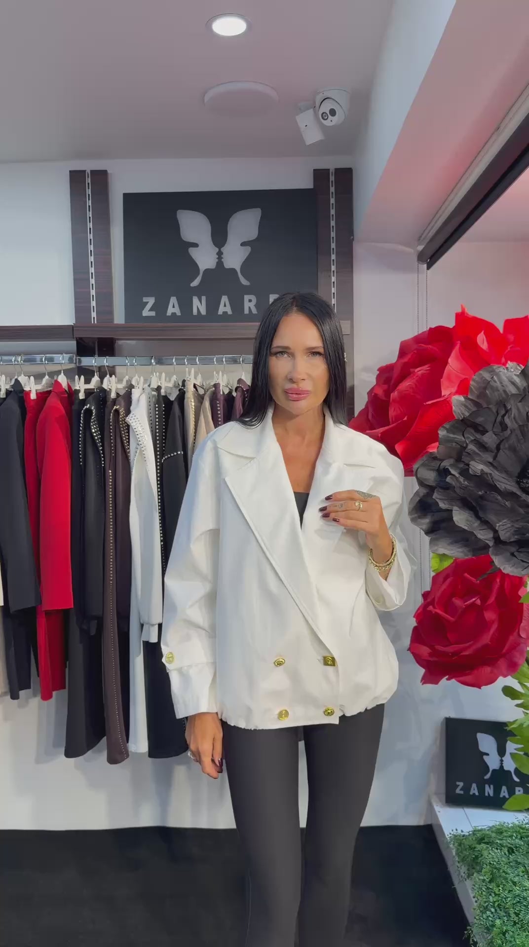 Double-Breasted Cropped Trench Bomber - Above the Crowd Boutique