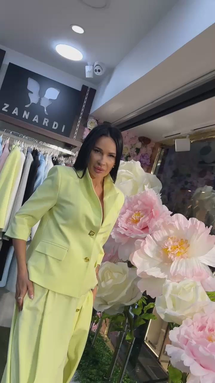 Elegant Tailored Jacket & Flowing Maxi Skirt Set - Above the Crowd Boutique