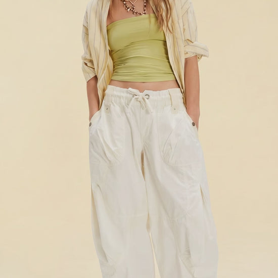Onset Parachute Pant - Above the Crowd Boutique