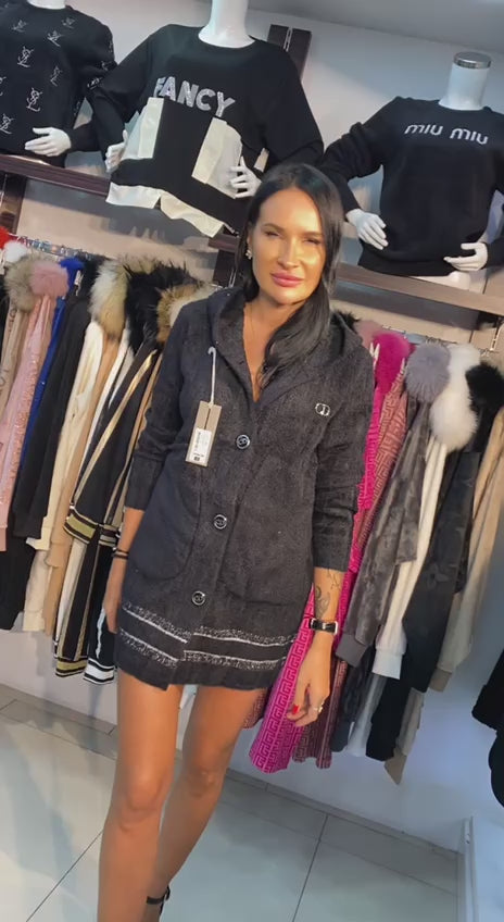 Zanardi Fashion Luxury Cotton Coat - Above the Crowd Boutique