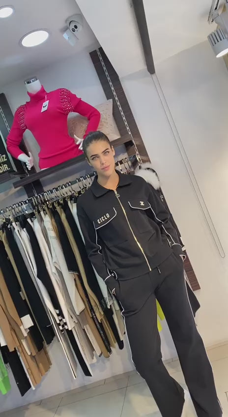 “CICLO” Two-Piece Suit - Above the Crowd Boutique