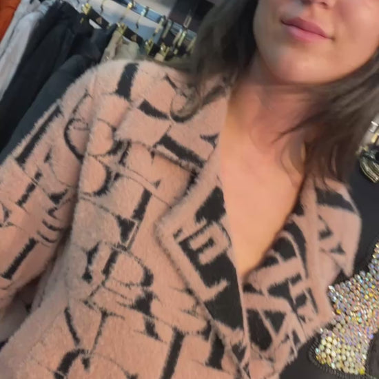 Zanardi Fashion Textured Logo Jacket - Above the Crowd Boutique