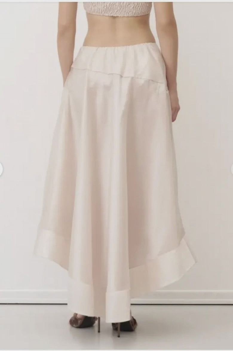 Bize Asymmetrical Flowing Skirt
